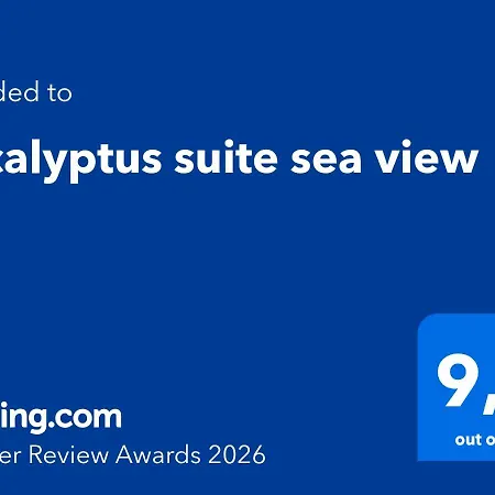 דירה Eucalyptus Sea View